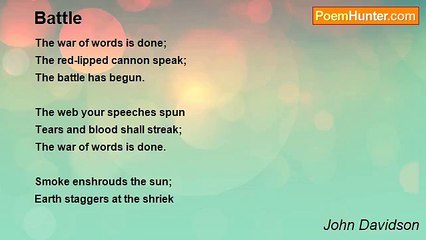 John Davidson - Battle