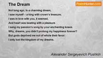 Alexander Sergeyevich Pushkin - The Dream