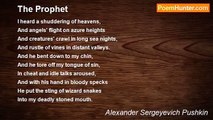 Alexander Sergeyevich Pushkin - The Prophet