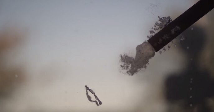 Underwater Paintball Shot 25,000fps - 62,000fps - Slow Mo