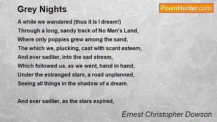 Ernest Christopher Dowson - Grey Nights