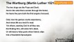 Timothy Steele - The Wartburg (Martin Luther 1521-22)