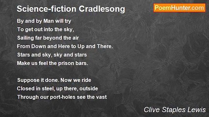 Clive Staples Lewis - Science-fiction Cradlesong