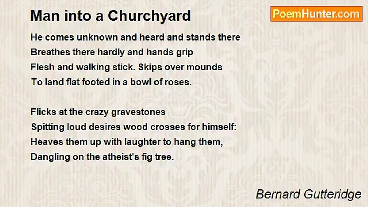 Bernard Gutteridge - Man into a Churchyard