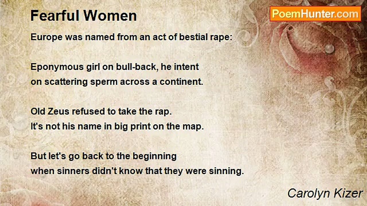 Carolyn Kizer - Fearful Women
