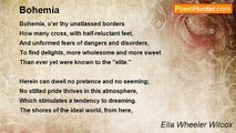 Ella Wheeler Wilcox - Bohemia