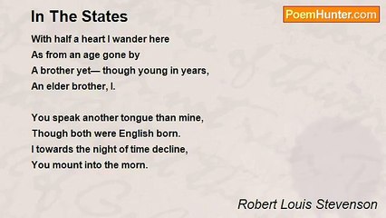 Robert Louis Stevenson - In The States