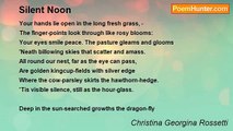 Christina Georgina Rossetti - Silent Noon