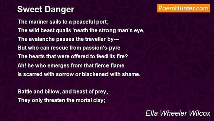 Ella Wheeler Wilcox - Sweet Danger