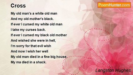 Langston Hughes - Cross