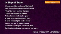 Henry Wadsworth Longfellow - O Ship of State