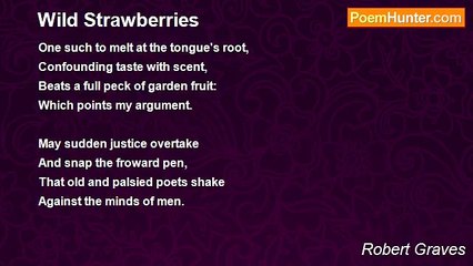 Robert Graves - Wild Strawberries
