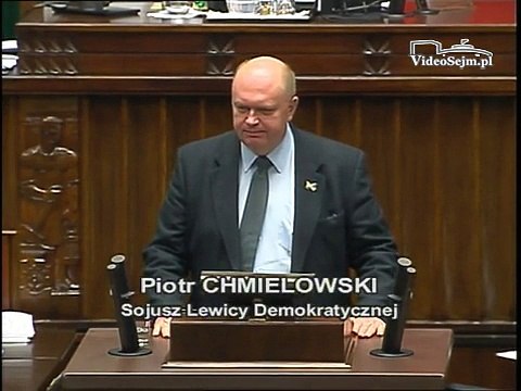 Poseł Piotr Chmielowski - Wystąpienie z dnia 06 listopada 2014 roku.