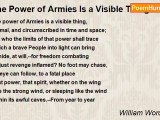 William Wordsworth - The Power of Armies Is a Visible Thing