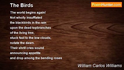 William Carlos Williams - The Birds