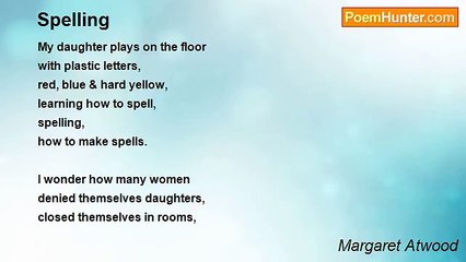 Margaret Atwood - Spelling