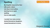 Margaret Atwood - Spelling