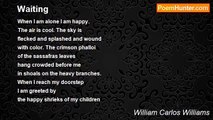 William Carlos Williams - Waiting