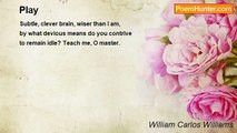William Carlos Williams - Play
