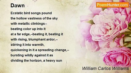 William Carlos Williams - Dawn