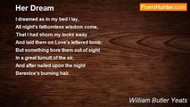 William Butler Yeats - Her Dream