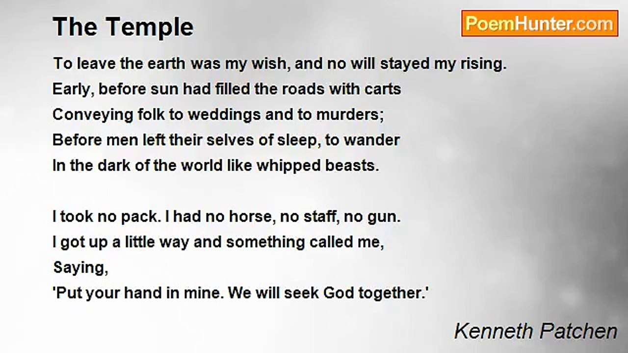 Kenneth Patchen - The Temple
