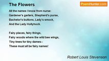Robert Louis Stevenson - The Flowers