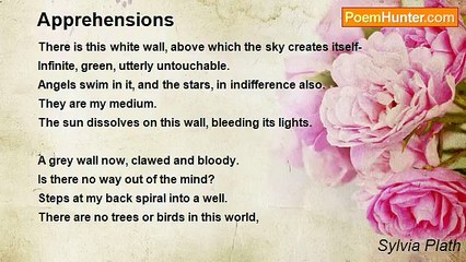 Sylvia Plath - Apprehensions