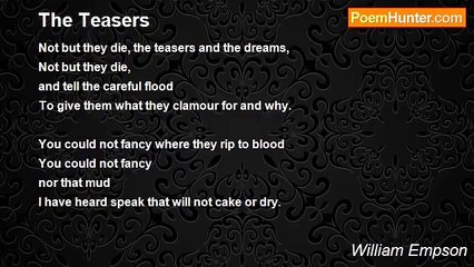 William Empson - The Teasers