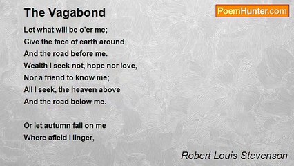 Robert Louis Stevenson - The Vagabond