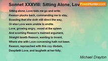 Michael Drayton - Sonnet XXXVIII: Sitting Alone, Love