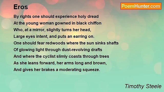 Timothy Steele - Eros