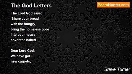 Steve Turner - The God Letters