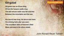 John Ronald Reuel Tolkien - Gil-galad