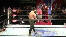 Ryuichi Kawakami & Takumi Tsukamoto vs. Toshiyuki Sakuda & Kota Sekifuda (BJW)