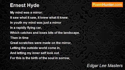 Edgar Lee Masters - Ernest Hyde