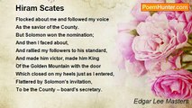 Edgar Lee Masters - Hiram Scates