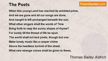 Thomas Bailey Aldrich - The Poets