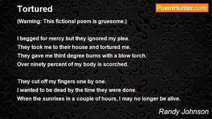 Randy Johnson - Tortured