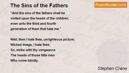 Stephen Crane - The Sins of the Fathers