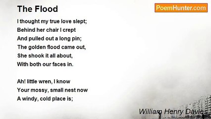 William Henry Davies - The Flood