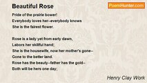 Henry Clay Work - Beautiful Rose