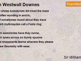 Sir William Strode - On Westwall Downes