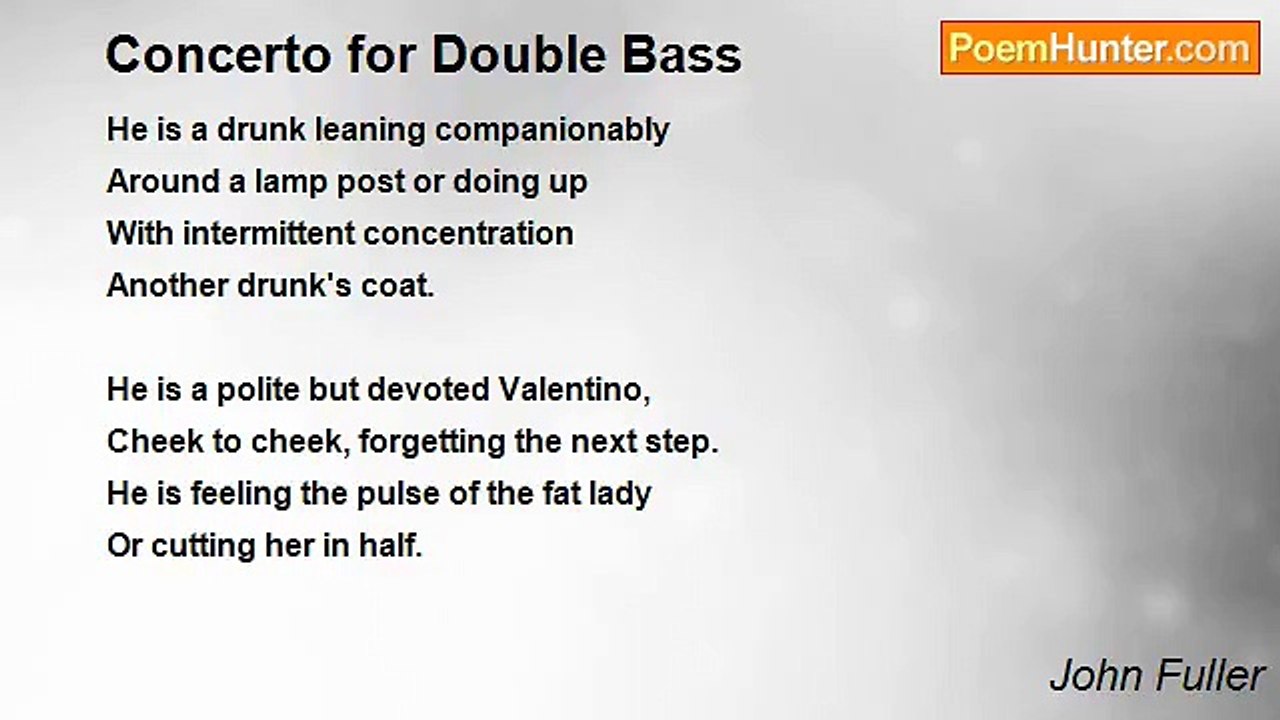 John Fuller - Concerto for Double Bass