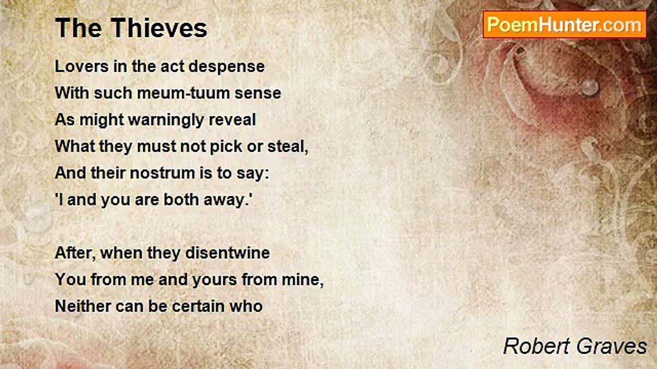 Robert Graves - The Thieves