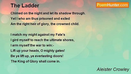 Aleister Crowley - The Ladder