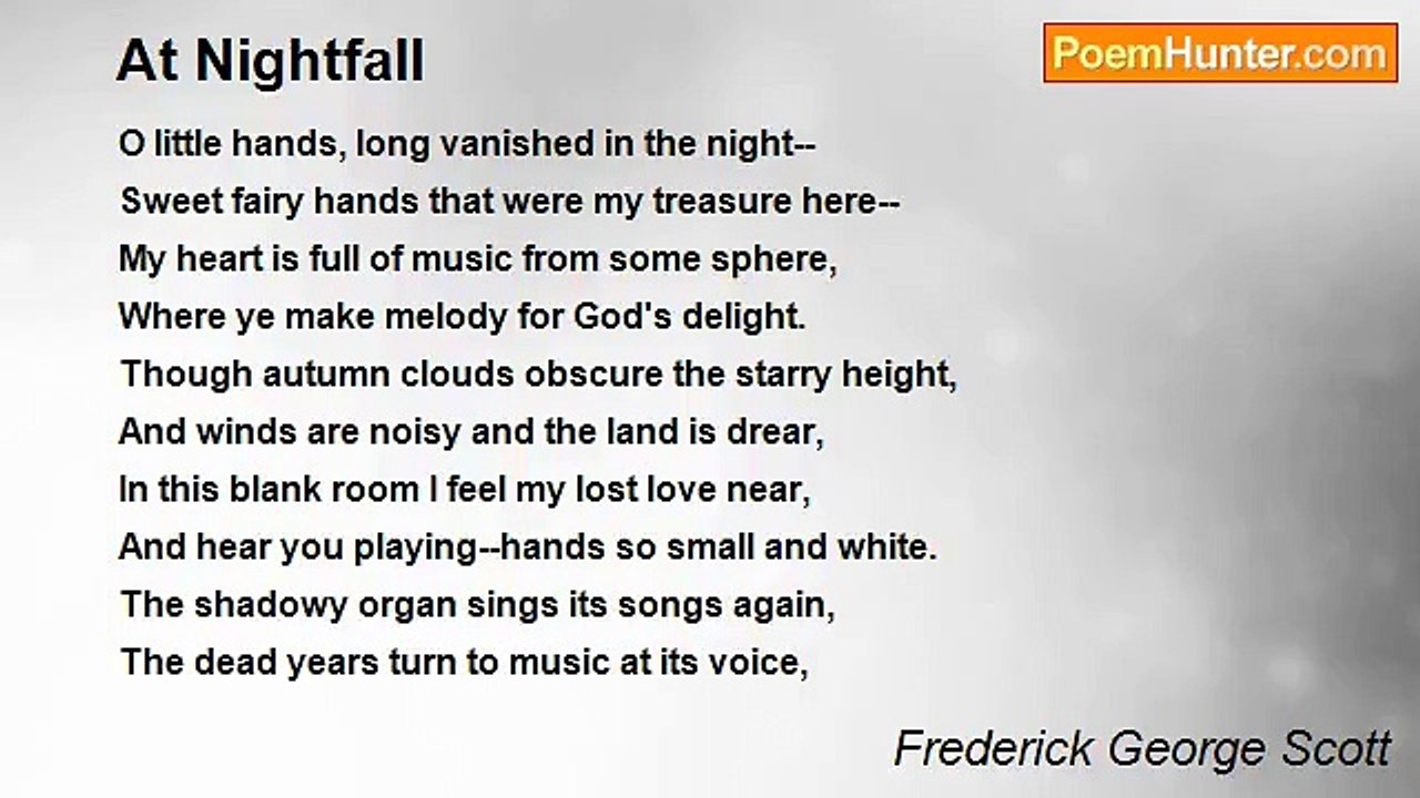 Frederick George Scott - At Nightfall