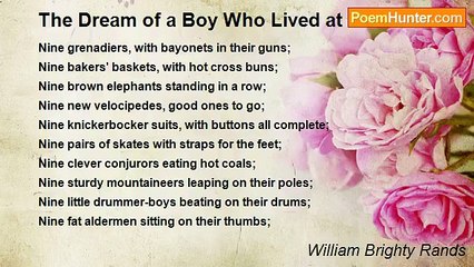 William Brighty Rands - The Dream of a Boy Who Lived at Nine-Elms