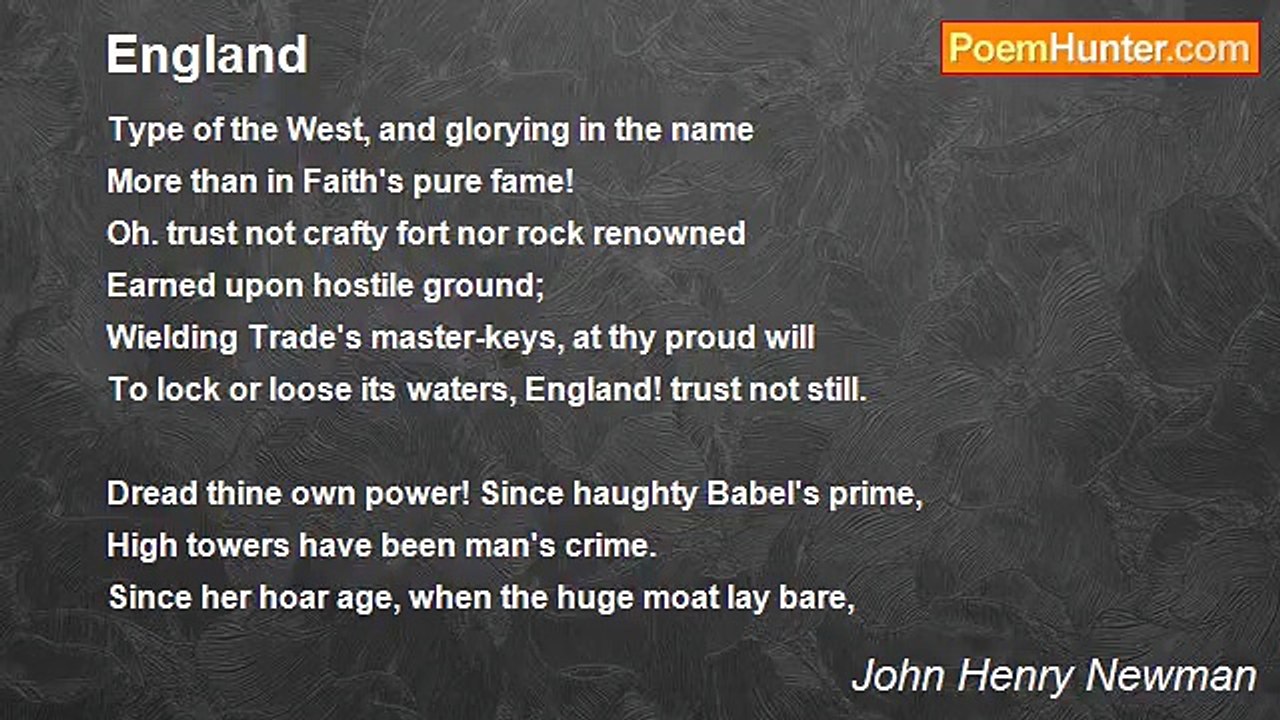 John Henry Newman - England