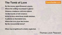 Thomas Love Peacock - The Tomb of Love